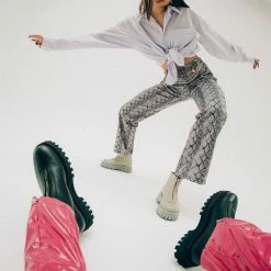 BRONX Groovy Front Zip Black Boots 19 BRONX Groovy Front Zip Black Boots