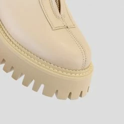 BRONX Groovy Front Zip Camel Boots