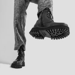 BRONX Groovy Hiking Black Boots SHOES