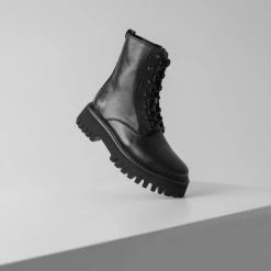 BRONX Groovy Hiking Black Boots SHOES