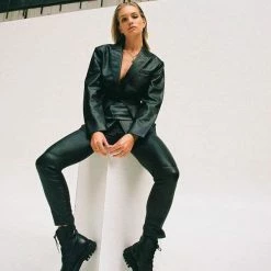 BRONX Groovy Hiking Black Boots SHOES