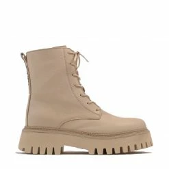 BRONX SHOES Groovy Hiking Camel Boots