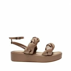 FLATTERED SHOES Haven Vegan Beige Sandals