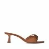 AKAADA Haya Cognac Soft Leather Sandals SHOES