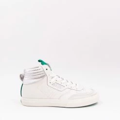 0-105 ZEROCENTCINQ NEW IN Huna Silver Hi Sneakers