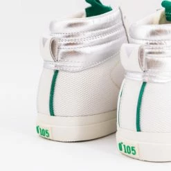 0-105 ZEROCENTCINQ NEW IN Huna Silver Hi Sneakers