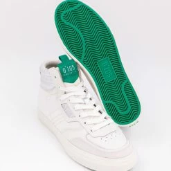 0-105 ZEROCENTCINQ NEW IN Huna Silver Hi Sneakers