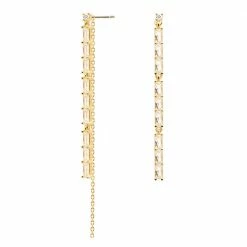 P D PAOLA ACCESSORIES Idris Gold Earrings