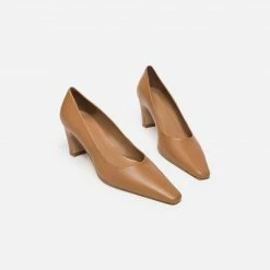 FLATTERED Iggy Nappa Cognac Shoes