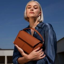KAAI BAGS Ikon Cognac Shoulder Bag