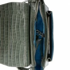 KAAI Ikon Croco Wild Green Shoulder Bag BAGS