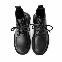 BUKELA SHOES Ines Black Ankle Boots