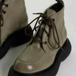 BUKELA SHOES Ines Dusty Military Ankle Boots