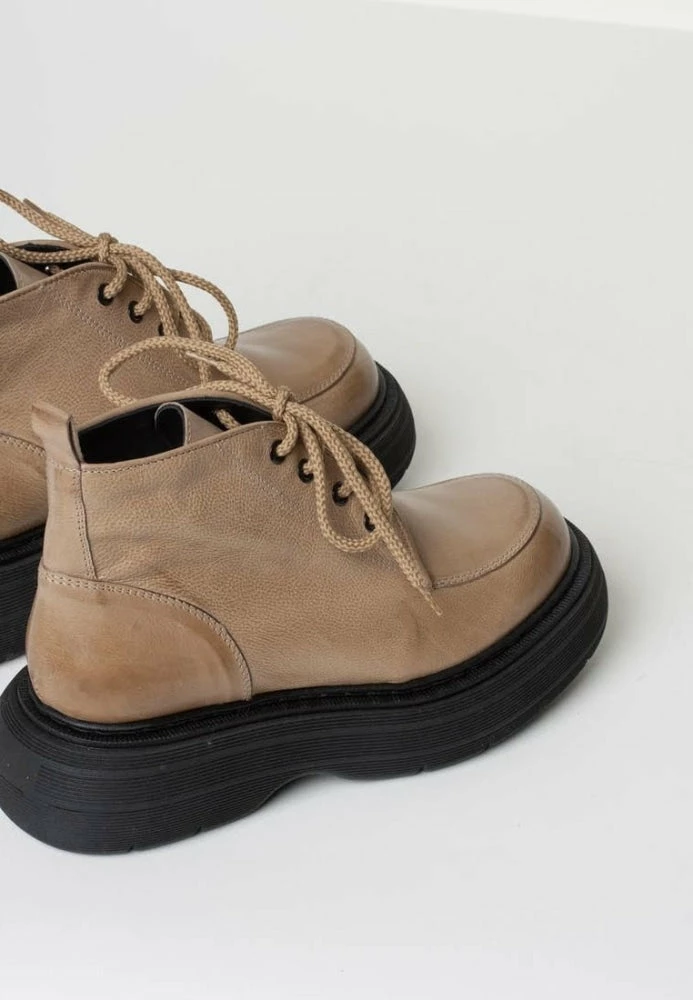 BUKELA Ines Sand Ankle Boots SHOES 4 BUKELA Ines Sand Ankle Boots SHOES