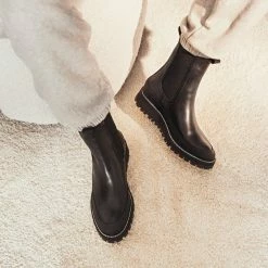 IVYLEE COPENHAGEN Iowa Black Chelsea Boots SHOES