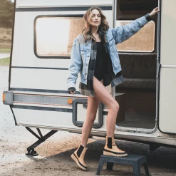 IVYLEE COPENHAGEN Iowa Tan Chelsea Boots SHOES