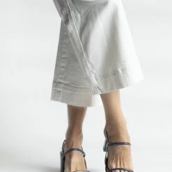 FABIO RUSCONI SHOES Iside Navy Naplack Leather Sandals