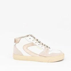 0-105 ZEROCENTCINQ Jade White Gold Hi Sneakers