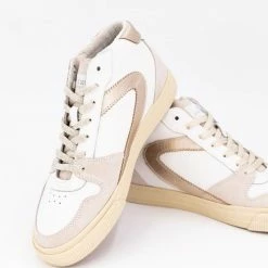 0-105 ZEROCENTCINQ Jade White Gold Hi Sneakers