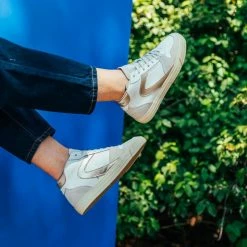 0-105 ZEROCENTCINQ Jade White Gold Hi Sneakers