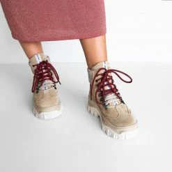 BRONX SHOES Jaxstar Hiking Cappuccino Sneakers