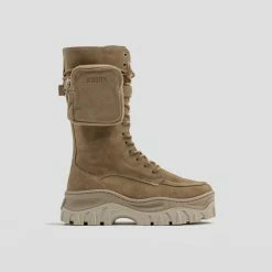 BRONX Jaxstar Hiking High Cappuccino Boots