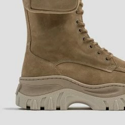 BRONX Jaxstar Hiking High Cappuccino Boots
