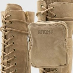 BRONX Jaxstar Hiking High Cappuccino Boots
