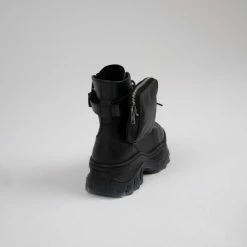 BRONX SHOES Jaxstar Hiking Mid Cut Black Sneakers 17 BRONX SHOES Jaxstar Hiking Mid Cut Black Sneakers