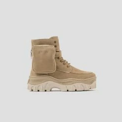 BRONX Jaxstar Hiking Mid Cut Cappuccino Sneakers