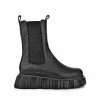 AKAADA Jin Black Chelsea Boots