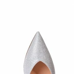 CHANTAL Jolanda Sling Back Pumps In Silver Glitter