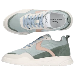 VOILE BLANCHE Joshee Sage Green Chunky Sneakers