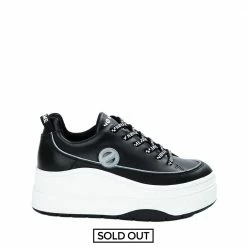 NO NAME SHOES Jump Derby Nappa Black Sneakers