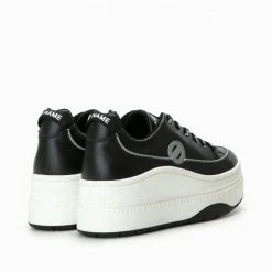 NO NAME SHOES Jump Derby Nappa Black Sneakers