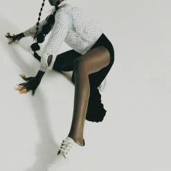 AKAADA Jun Off White Lace-Up Loafers SHOES