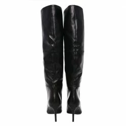 AKAADA SHOES Kawa Black Knee-High Boots