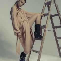 NUDE OF SCANDINAVIA SHOES Kim Sierra Nero Cowboy Boots