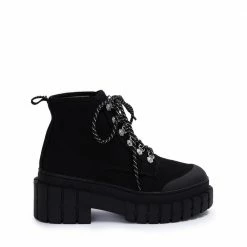 NO NAME Kross Canvas Black Low Boots