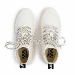 NO NAME SHOES Kross Canvas Ivory Low Boots