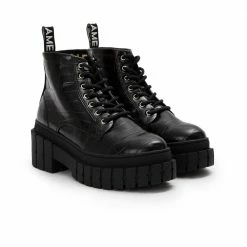 NO NAME Kross Croco Black Low Boots