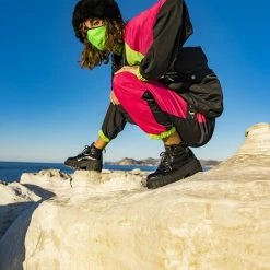 NO NAME Kross Croco Black Low Boots