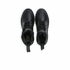 NO NAME Kross Low Nappa Grain Black Boots SHOES