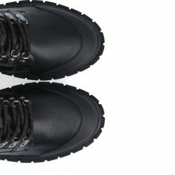 NO NAME Kross Low Nappa Grain Black Boots SHOES