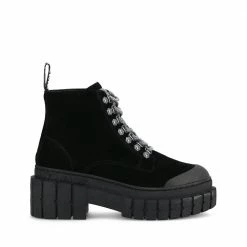 NO NAME SHOES Kross Low Suede Black Boots