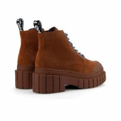 NO NAME Kross Low Suede Chestnut Boots SHOES