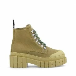 NO NAME Kross Low Suede Taupe Boots