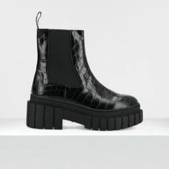 NO NAME SHOES Kross Shine P.Croco Chelsea Boots