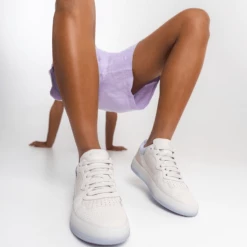 COPENHAGEN STUDIOS SHOES Leather Mix Eggshell Chunky Sneakers