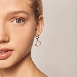 P D PAOLA ACCESSORIES Letter D Earrings